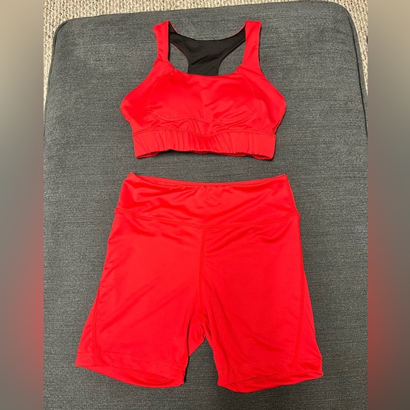 Red Workout Set - Picture 1 of 5